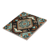 Carreau Motif Boho occidental (Côté)