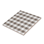 Carreau Motif Brown de nappe (Côté)
