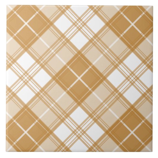 Carreau Motif Brown Tartan blanc yxm0uat9 (Devant)
