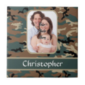 Carreau Motif camo Woodland (Devant)