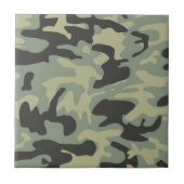 Carreau Motif Camouflage Camo Vert (Devant)