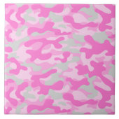 Carreau Motif camouflage rose (Devant)