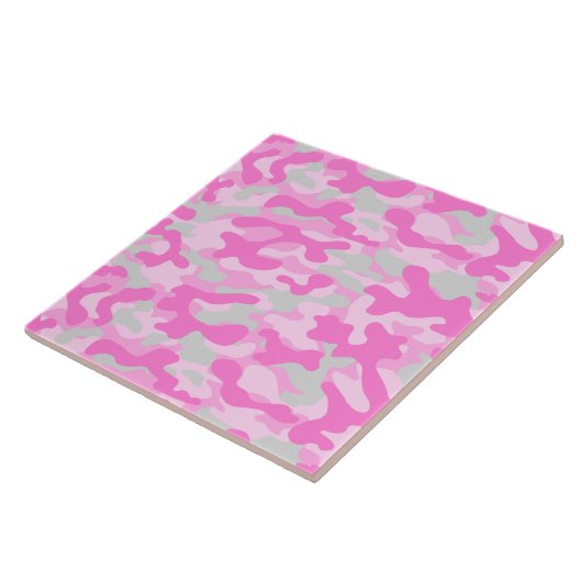 Carreau Motif camouflage rose (Côté)