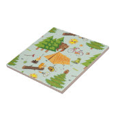 Carreau Motif campant (Côté)