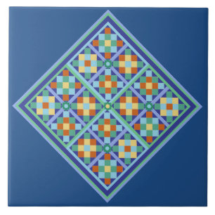 Carreau Motif carré marocain