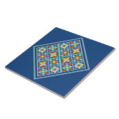 Carreau Motif carré marocain (Côté)