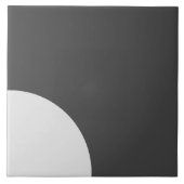 Carreau Motif circulaire du quart (Devant)