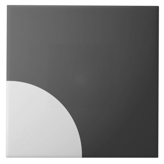 Carreau Motif circulaire du quart (Devant)