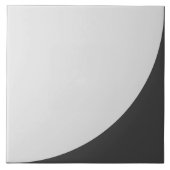 Carreau Motif circulaire du quart (Devant)