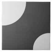 Carreau Motif circulaire du quart (Devant)