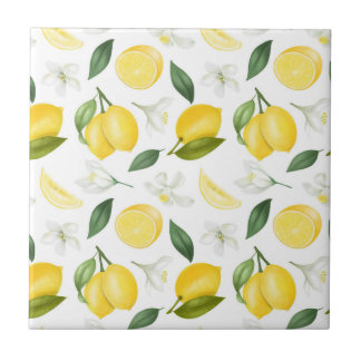 Carreau Motif citron