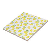 Carreau Motif citron aquarelle (Côté)