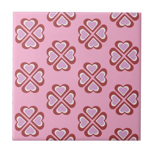 Carreau Motif cœurs (Devant)