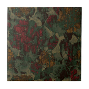 Carreau Motif coloré de camouflage de fleur