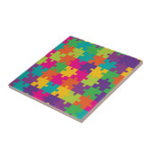 Carreau Motif coloré de casse-tête (Côté)