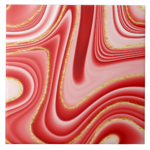 Carreau motif cool en faux marbre