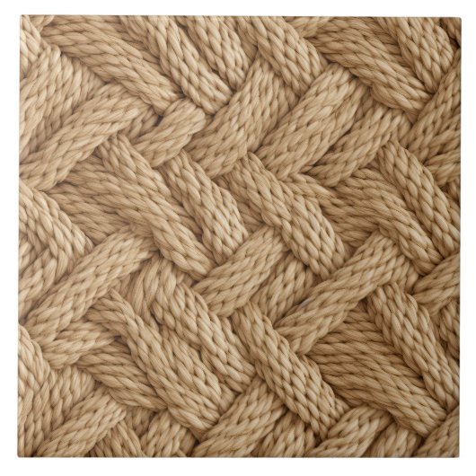 Carreau motif cool faux tissage (Devant)
