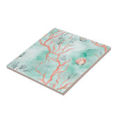 Carreau Motif coquillage côtier boho (Côté)