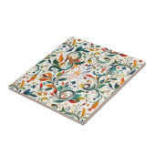 Carreau Motif couleur Paisley d'inspiration vintage (Côté)