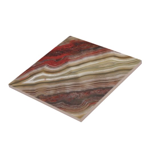 Carreau Motif d'agate (Côté)