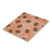 Carreau Motif d'aliments de préparation rapide (Côté)