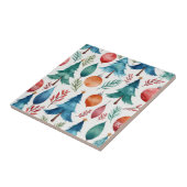 Carreau Motif d'arbre de Noël (Côté)