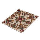 Carreau motif d'art de bloc de patchwork géométrique vinta (Côté)