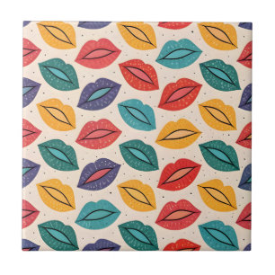 Carreau Motif de baiser
