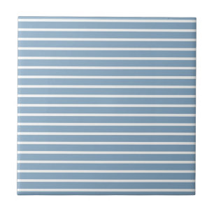 Carreau Motif de bande horizontale bleue
