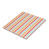 Carreau Motif de bande verticale coloré (Côté)