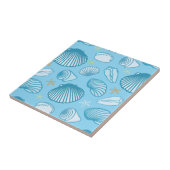 Carreau Motif de bleu d'océan (Côté)