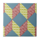 Carreau Motif de bloc de bébé d'édredon dans de rétros (Devant)