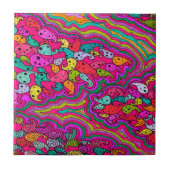 Carreau Motif de Bohème de mod de Boho (Devant)