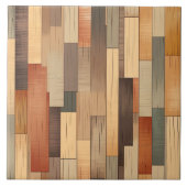 Carreau Motif de bois Faux Western (Devant)
