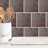 Carreau Motif de brique urbaine