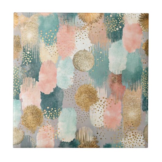 Carreau Motif de brosse vertical dynamique (2) (Devant)