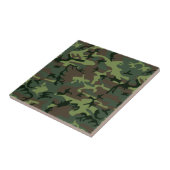 Carreau Motif de brun de vert de Camo de camouflage (Côté)