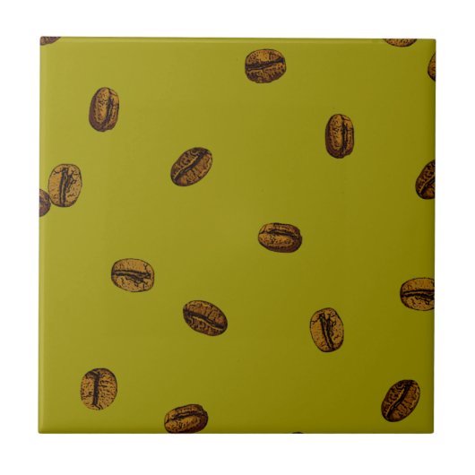 Carreau Motif de café (Devant)