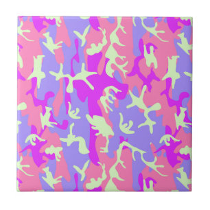 Carreau Motif de camouflage numérique très épais