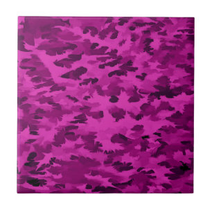 Carreau Motif de camouflage violet