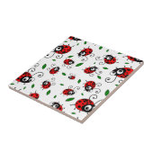Carreau Motif de coccinelle (Côté)