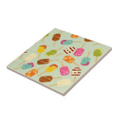 Carreau Motif de crème glacée (Côté)