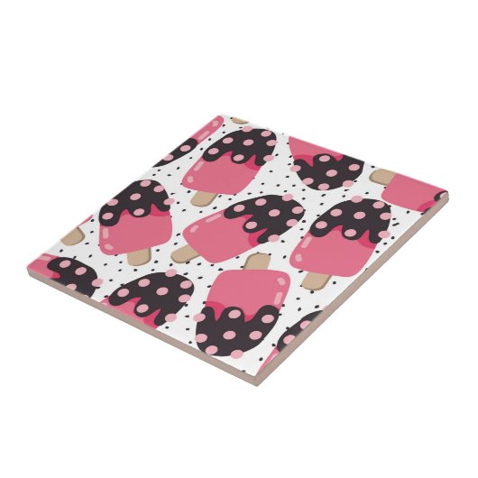 Carreau Motif de crème glacée Candy (Côté)