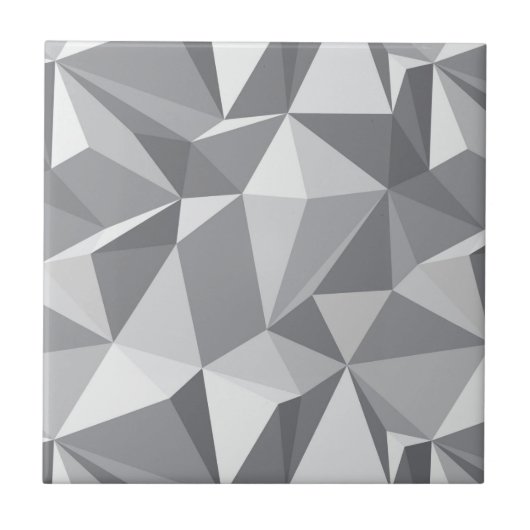 Carreau Motif de diamant - polygone abstrait (Devant)
