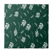 Carreau motif de feuille (Devant)