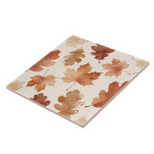 Carreau Motif de feuille d'automne confortable (Côté)