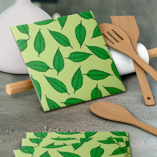 Carreau Motif de feuilles, motif de feuille, feuilles de p