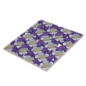 Carreau Motif de fleur d'aquilegia (Côté)