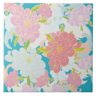 Carreau Motif de fleurs