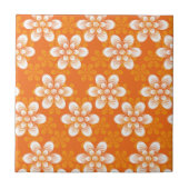 Carreau Motif de fleurs (Devant)